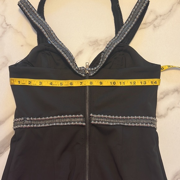 NWT - L’Atiste black fringe and studded party dress - Picture 13 of 16